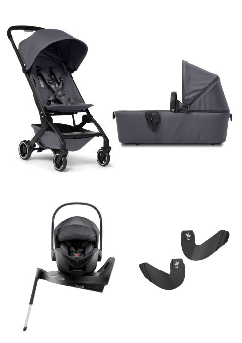 Cărucior pentru copii, 4 în 1, Joolz, Aer+, Stone Grey [1]