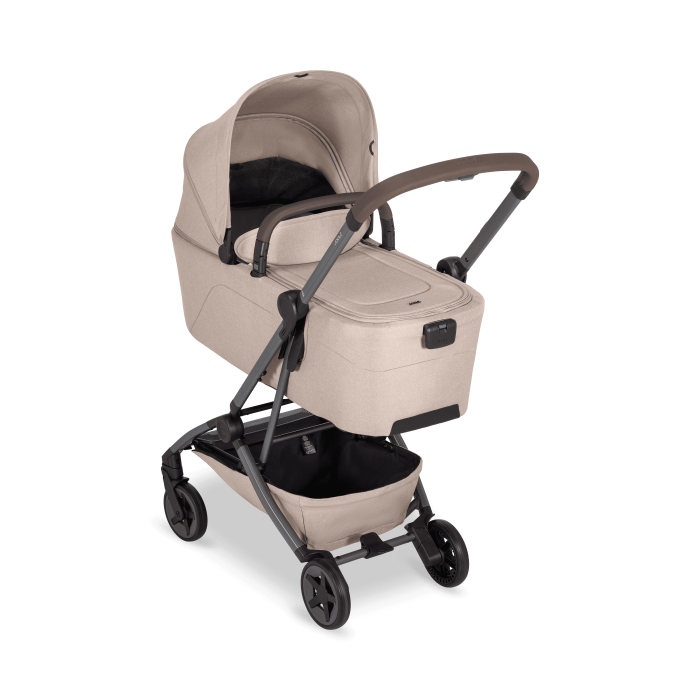 Cărucior pentru copii, 4 în 1, Joolz, Aer2, Sandy taupe cu landou si scoica Britax BabySafe [5]