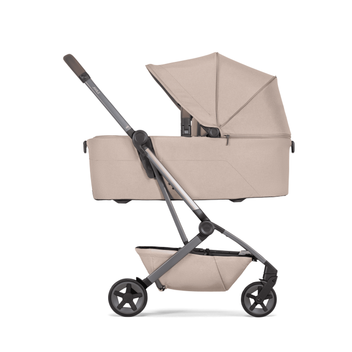 Cărucior pentru copii, 4 în 1, Joolz, Aer2, Sandy taupe cu landou si scoica Britax BabySafe [6]