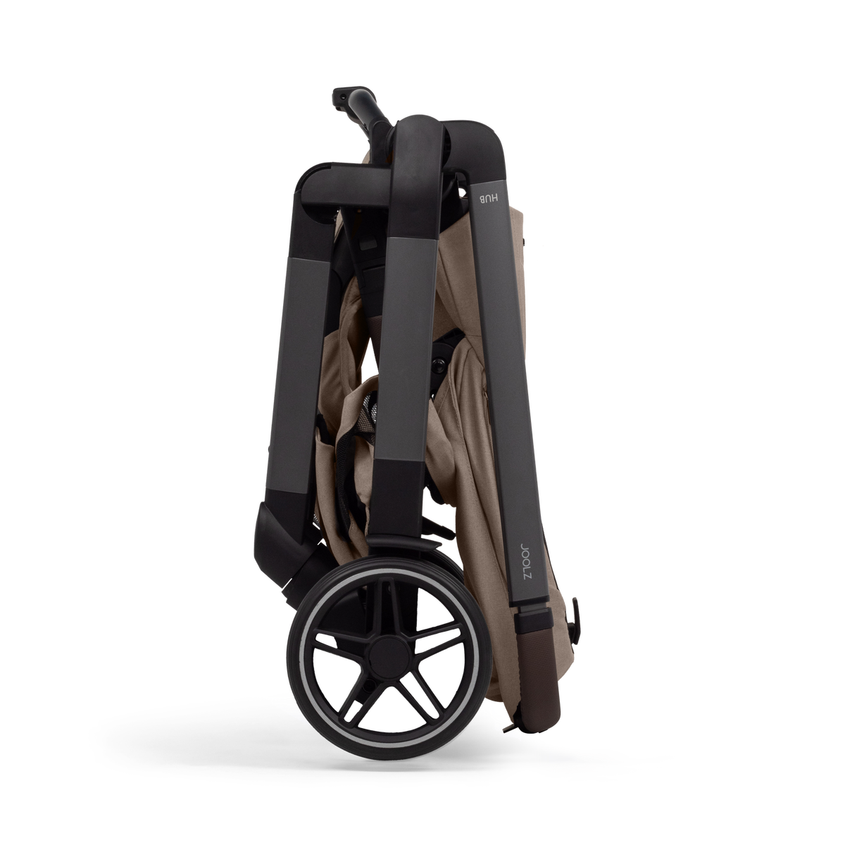 Cărucior 2 in 1 , compact, Joolz, Hub2  cu landou  Sandy Taupe [4]