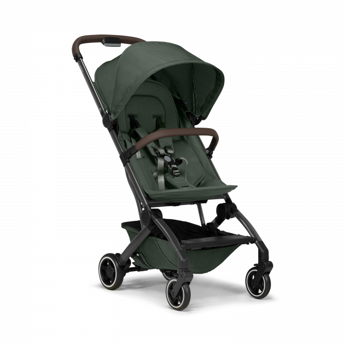Cărucior 3 in 1, ultra compact, ușor, Joolz, Aer+  Forest green - cu scoica Britax Romer BABY-SAFE PRO [10]