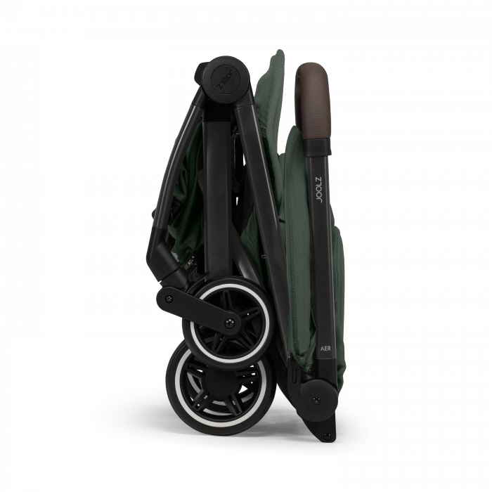 Cărucior 3 in 1, ultra compact, ușor, Joolz, Aer+  Forest green - cu scoica Britax Romer BABY-SAFE PRO [9]
