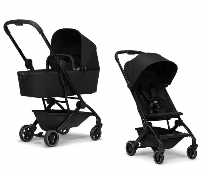 Cărucior 3 in 1 ultra compact, ușor, Joolz, Aer+ Space black cu scoica Britax Romer BABY-SAFE PRO [2]