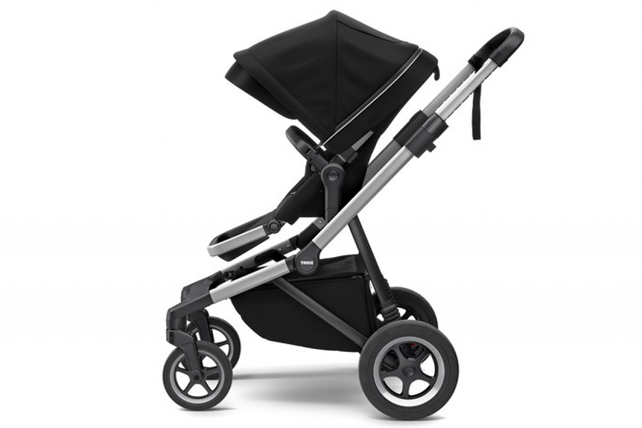 Carucior Thule SLEEK Cadru Gri si Copertina Grey Melange [4]