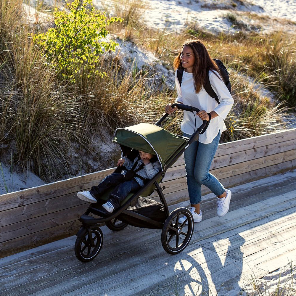 Carucior Thule Urban Glide 2 Single Aluminum/Dark Shadow (model2020) [5]