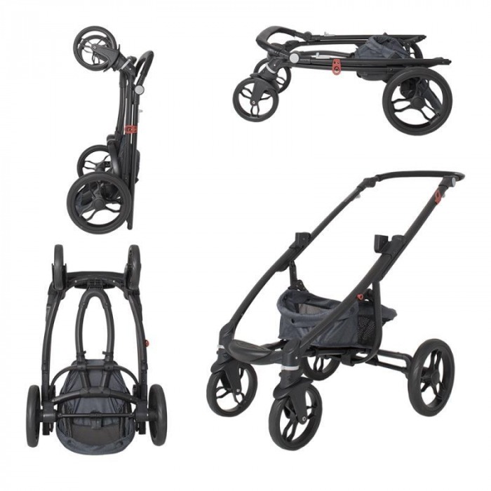 Carucior transformabil 2 in 1 DHS Arrow Switch bej [2]