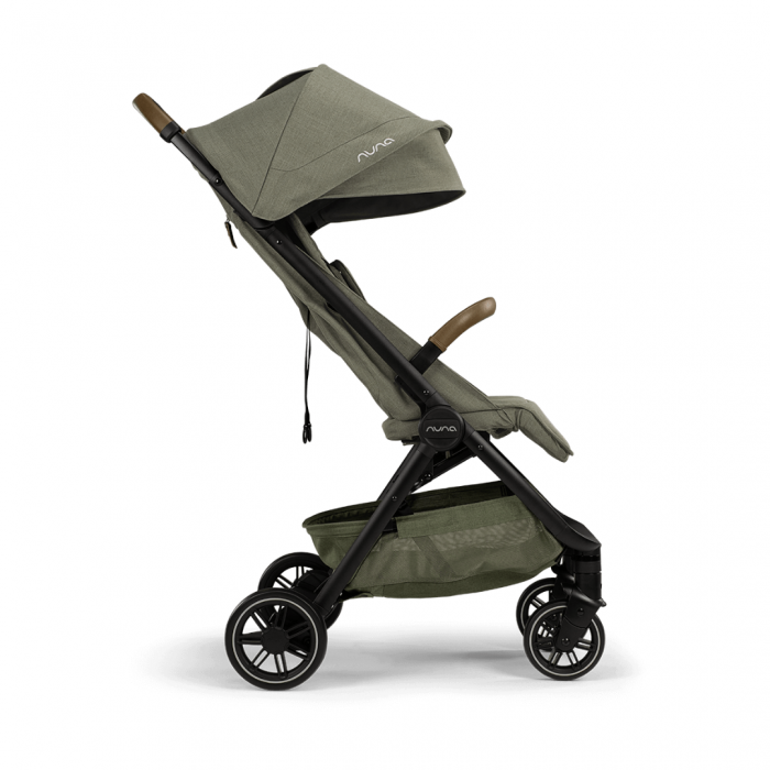 Carucior Nuna ultracompact cu pliere automata TRVL Pine [7]