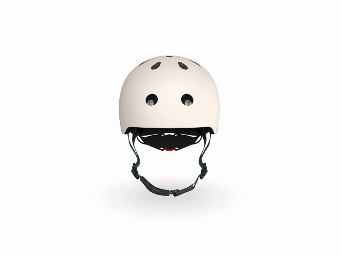 Casca de protectie pentru copii, sistem de reglare magnetic cu led, XXS-S, 45-51 cm, 1 an+, Ash, Scoot & Ride [6]