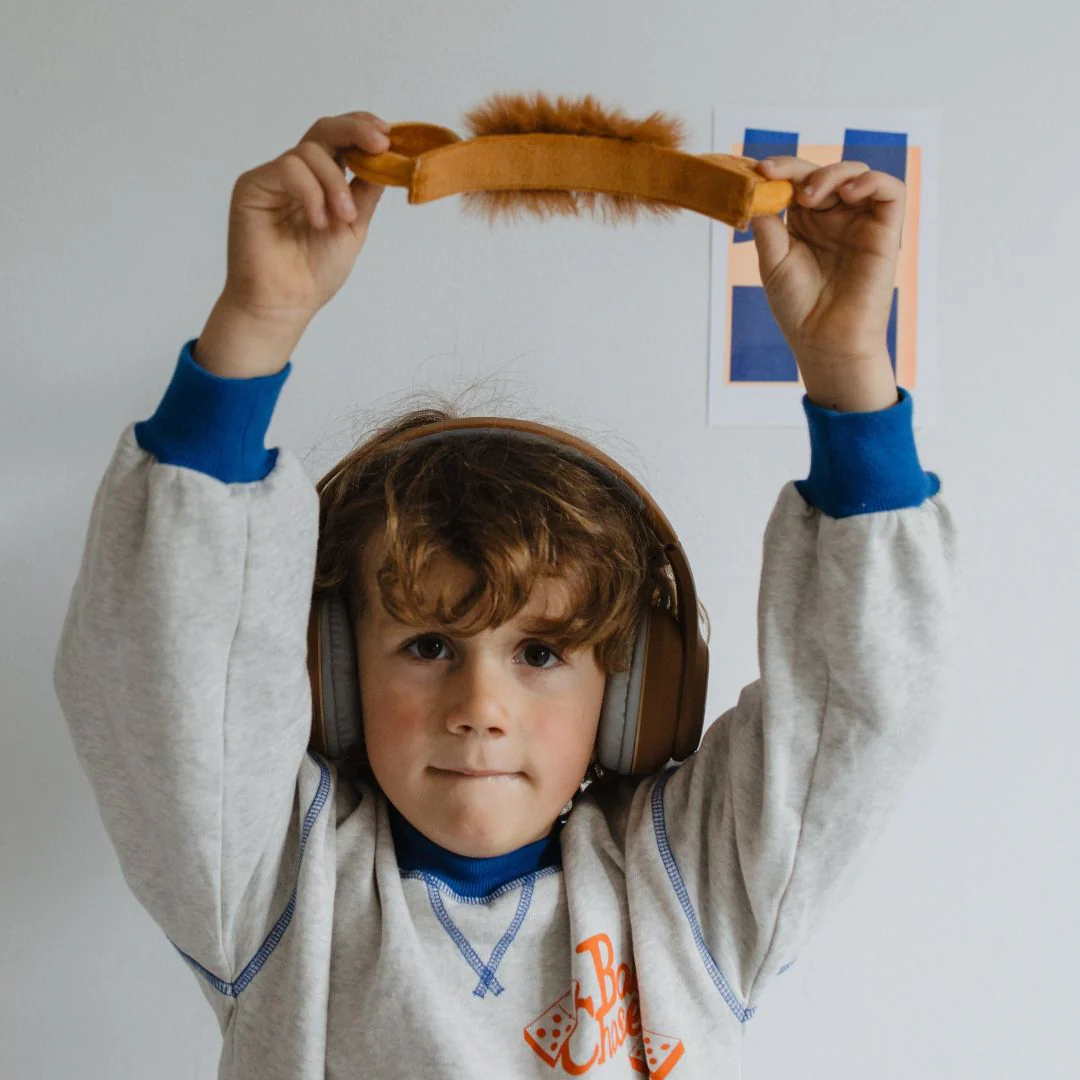 Căști audio cu urechi magnetice KIDYEARS - leu [5]