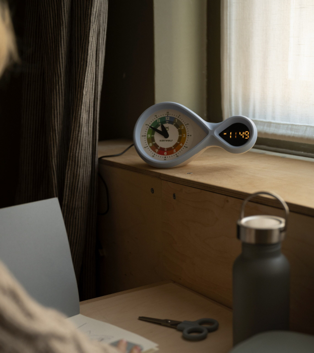 Ceas cu alarmă educațional, încărcare USB-C, KIDYALARM [4]