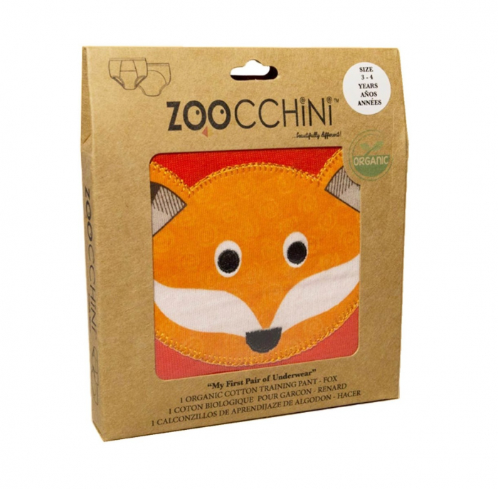 Chilotei Antrenament, Zoocchini, Baiat, 3-4 ani, 100% Bumbac Organic, Fox [4]