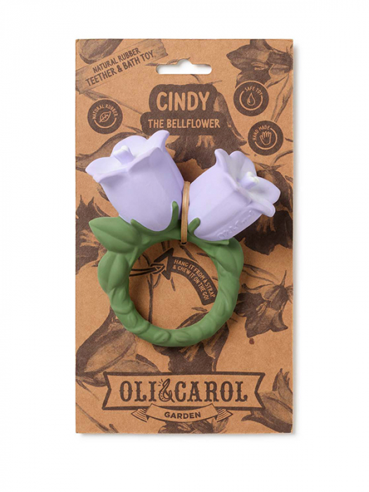 Cindy, jucărie pentru dentiție, cu clopoței [3]