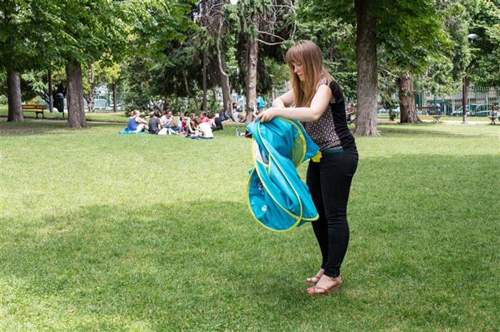 Cort Anti UV Tent Blue [4]