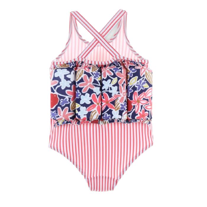 Costum de inot flotabil BDM Girl, marime 12 luni, A101531 [2]