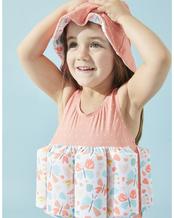 COSTUM DE INOT FLOTABIL, BUTTERFLY GIRLS,  4 ANI, 104 CM [3]