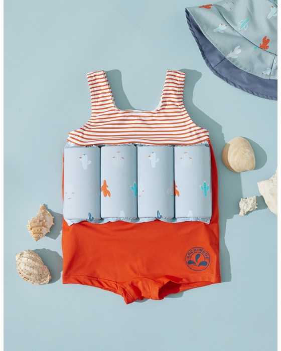 COSTUM DE INOT FLOTABIL, CACTUS BOYS,  2 ANI, 92 CM [3]