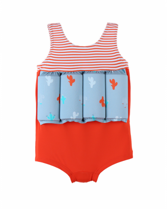COSTUM DE INOT FLOTABIL, CACTUS BOYS,  2 ANI, 92 CM [2]