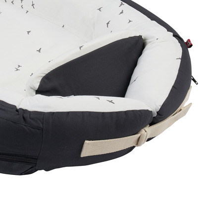 Cuib pentru bebelusi Baby Nest Voksi® Premium Dark Grey-Flying [2]