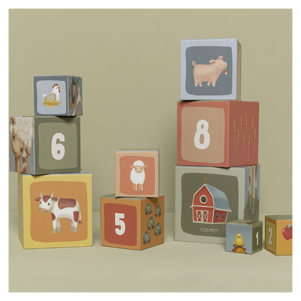 Cutii pentru stivuire din carton FSC Little Farm [3]