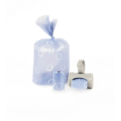 Dispenser portabil pentru pungute scutece Ubbi On The Go gri [3]