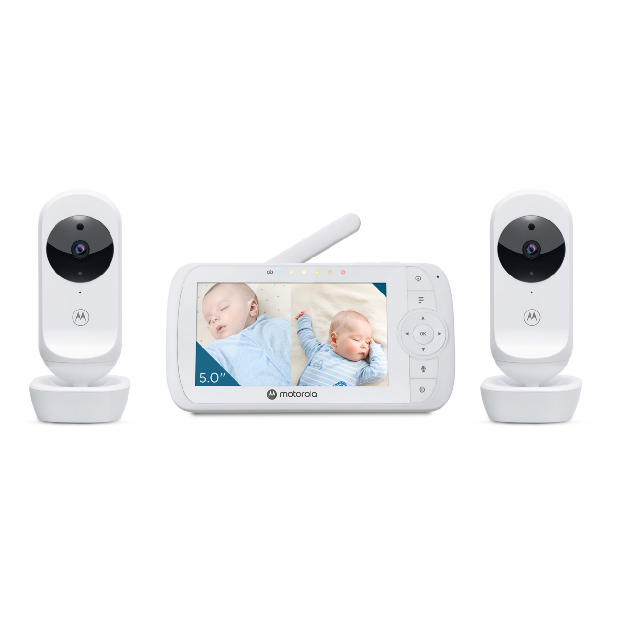 Dispozitiv de monitorizare video pentru bebeluși, cu 2 camere, Motorola VM35-2 [2]