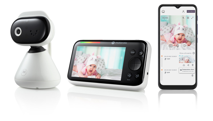 Dispozitiv wifi de monitorizare video pentru bebeluși, Motorola PIP1500 Connect [2]