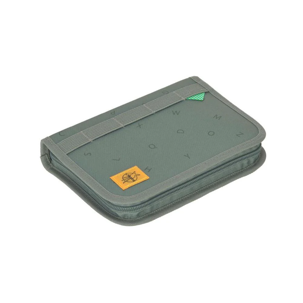 Ghiozdan și accesorii, set de 7 piese, Boxy Unique Culoare: Letters Green [8]