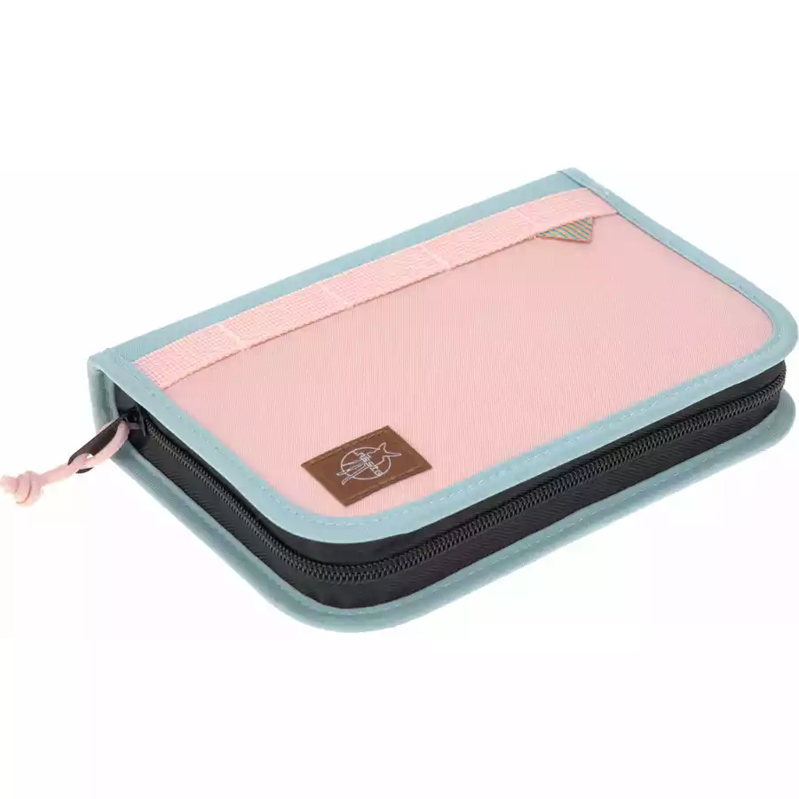 Ghiozdan și accesorii, set de 7 piese, Boxy Unique Culoare: Rose Blue Black [5]