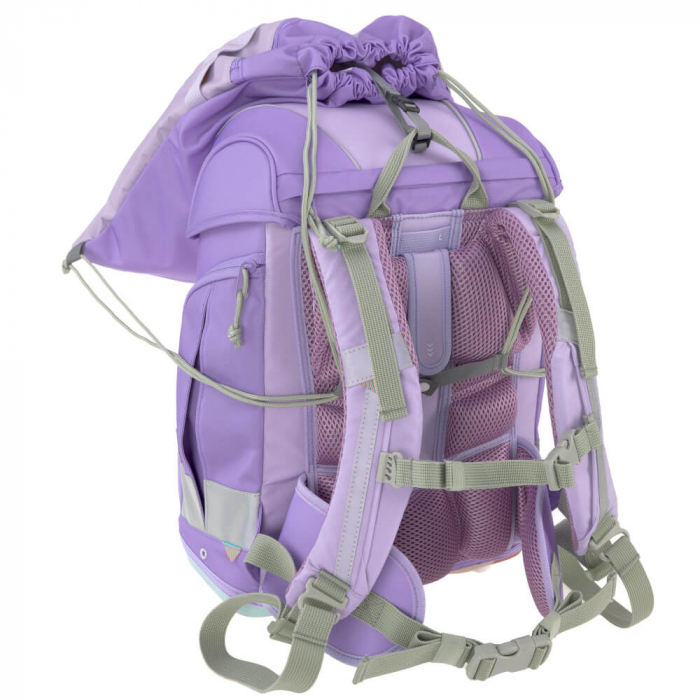 Ghiozdan și accesorii, set de 7 piese, Boxy Unique Culoare: Violet Lavander [4]