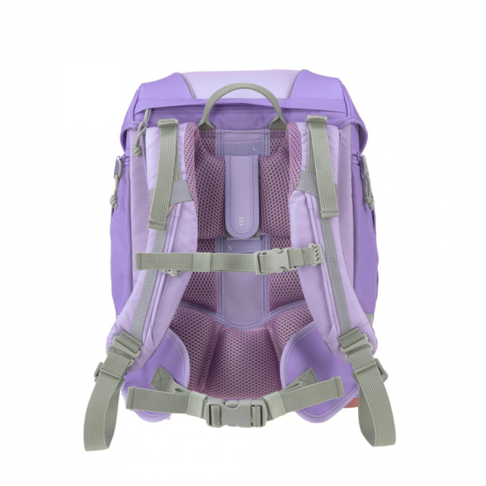 Ghiozdan și accesorii, set de 7 piese, Boxy Unique Culoare: Violet Lavander [5]