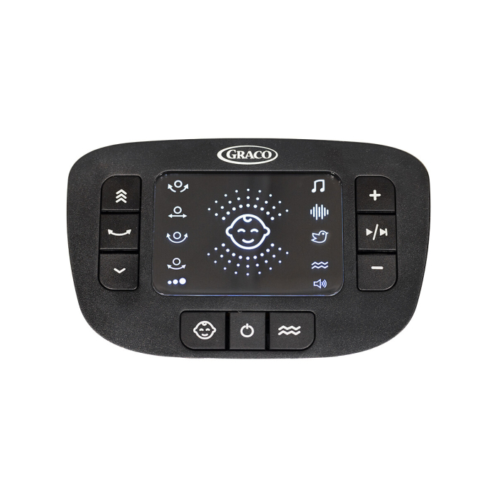 Graco - Leagan electric Eluma Sway cu tehnologie inteligenta de detectare a plansului, pentru bebelusi, alb Rori [5]