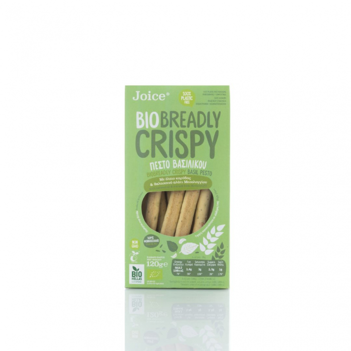 Grisine BIO Crispy cu Pesto de Busuioc 120g [4]