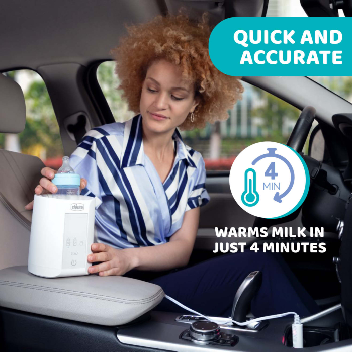 Incalzitor electric Chicco 2 in 1 cu adaptor pentru autovehicul, 0 luni+ [2]