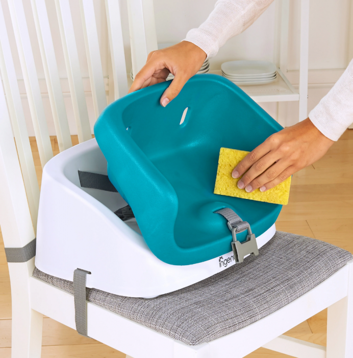 Ingenuity - Booster Toddler SmartClean, Peacock Blue [6]