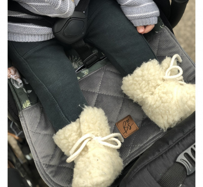 Insert Husa Bumbac Respirabila Carucior sport cu 2 fete, Peony Dreamland [7]