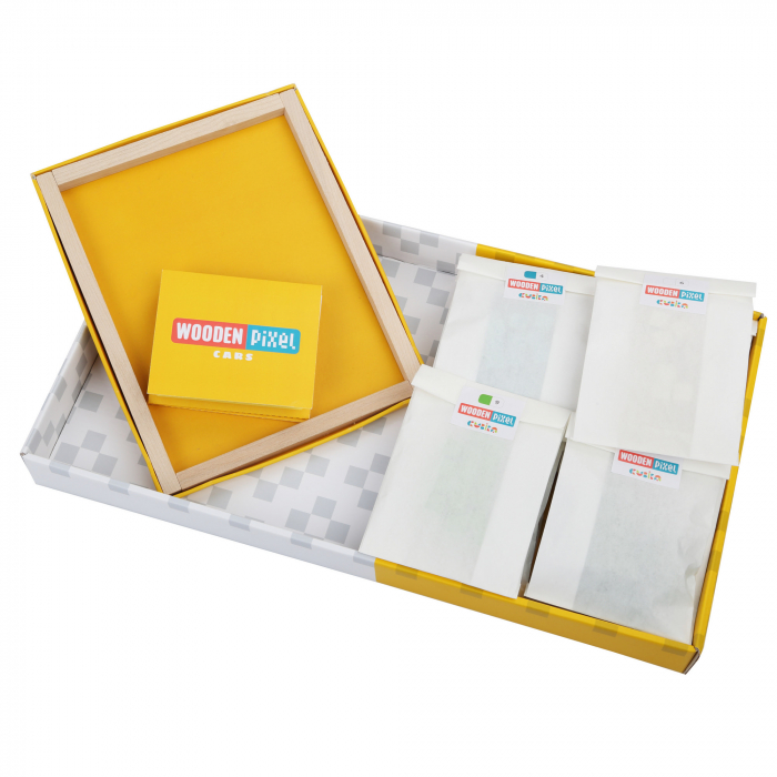 Joc Din Lemn Cubika - MOZAIC - PIXEL CARS [3]