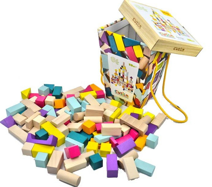 Joc din lemn, Set de constructii Cubika 1 [2]