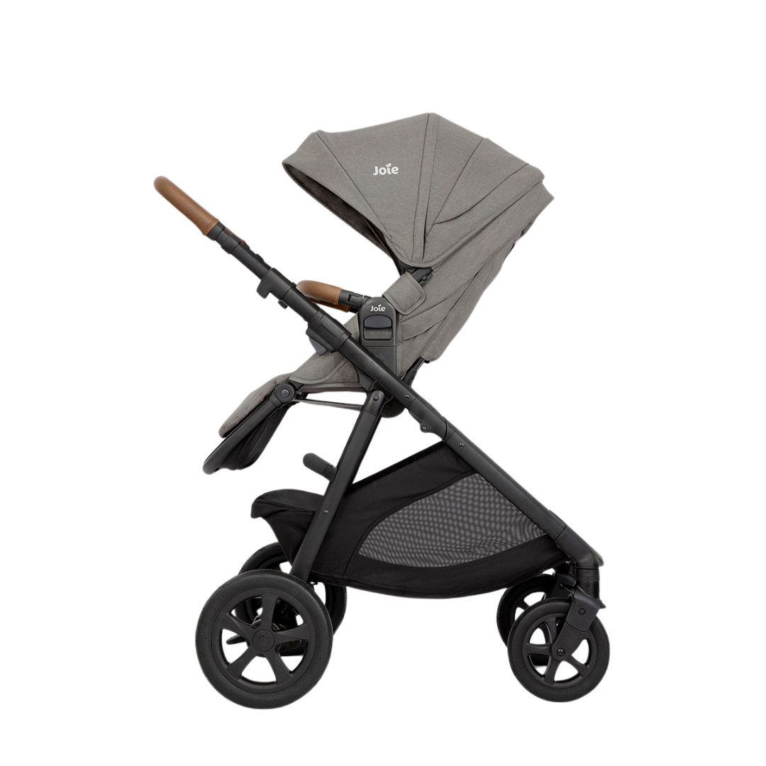 Joie - Carucior 3 in 1   reglabil pe inaltime Alore, cu landou   Landou Ramble XL si Scoica auto I-snug 2  Pebble [14]