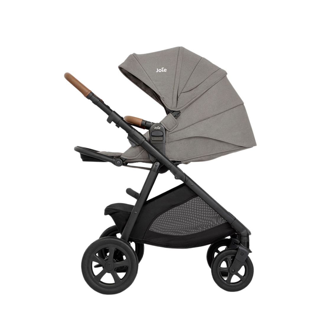 Joie - Carucior 3 in 1   reglabil pe inaltime Alore, cu landou   Landou Ramble XL si Scoica auto I-snug 2  Pebble [4]
