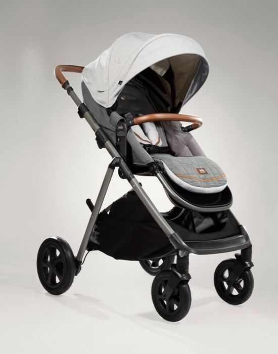 Joie - Carucior multifunctional 2 in 1, reglabil pe inaltime, Aeria Signature Oyster [10]