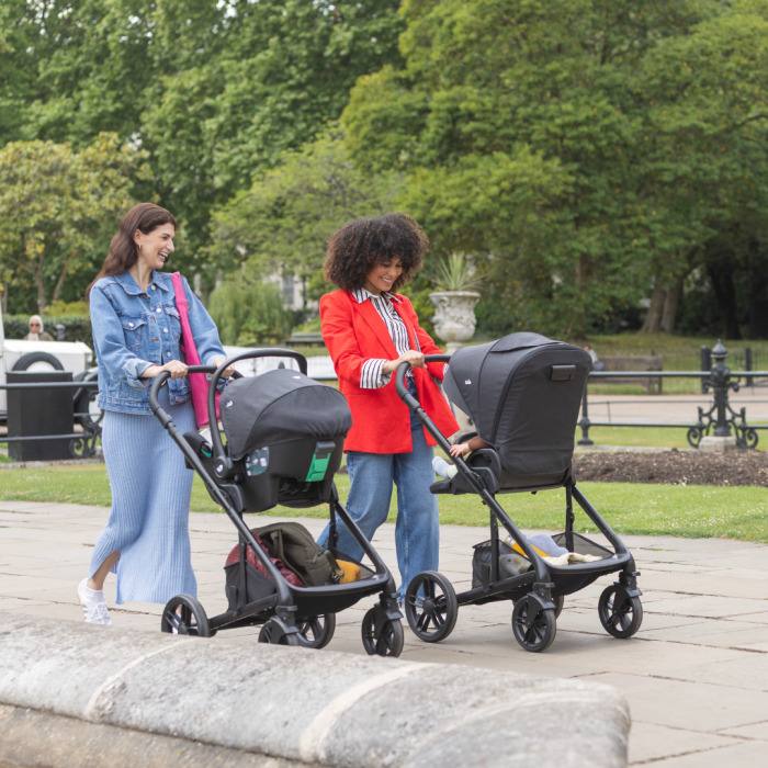 Joie - Carucior pentru copii multifunctional 3 in 1 Chrome 2 Cashew (Carucior Chrome 2 Cashew + Landou Chrome Cashew + scoica i-Snug Cashew) [12]