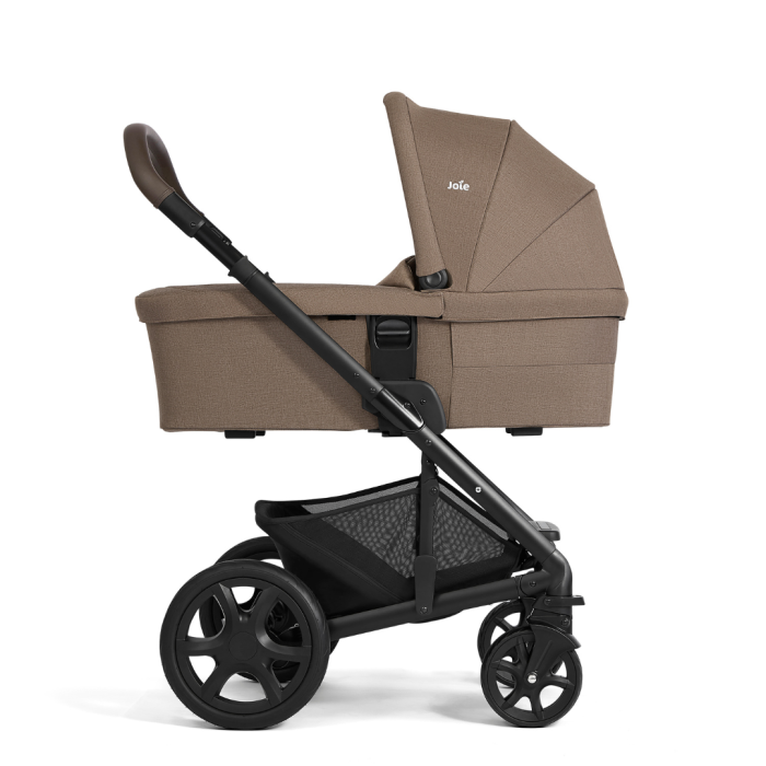 Joie - Carucior pentru copii multifunctional 3 in 1 Chrome DLX Toffee (Carucior Chrome DLX + Landou Toffee + Scoica i-Snug 2 Toffee) [6]