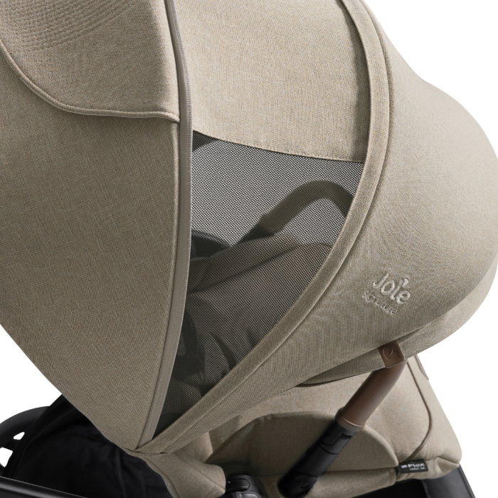 Joie - Carucior pentru copii multifunctional 3 in 1 Valora Signature Sandstone (Carucior Valora + Landou Ramble XL + scoica i-Starter) [7]