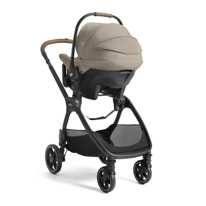 Joie - Carucior pentru copii multifunctional 3 in 1 Valora Signature Sandstone (Carucior Valora + Landou Ramble XL + scoica i-Starter) [6]