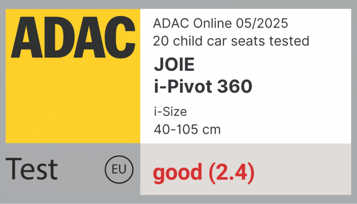Joie - Scaun auto i-Pivot 360° Thunder, 40-105 cm, certificat R129 [16]