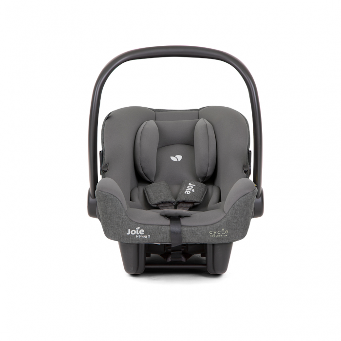 Joie - Scoica auto i-Snug 2 cu tetiera reglabila Shell Gray, colectia Cycle, 40-75 cm, testata ADAC si certificata R129 [4]
