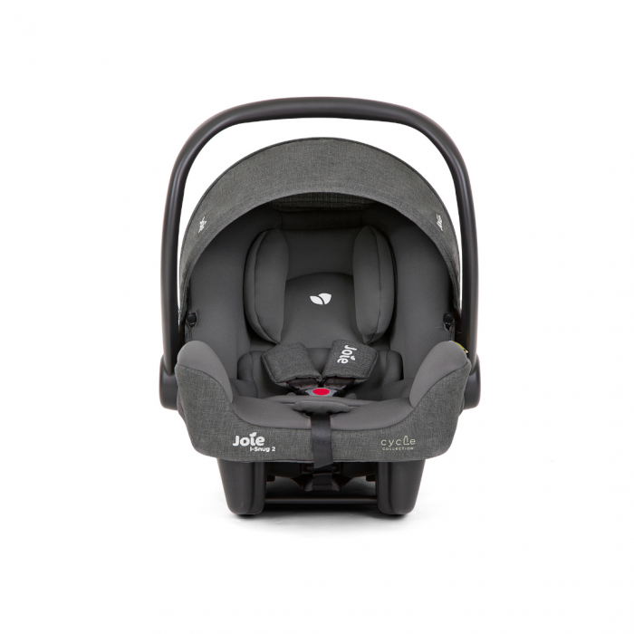 Joie - Scoica auto i-Snug 2 cu tetiera reglabila Shell Gray, colectia Cycle, 40-75 cm, testata ADAC si certificata R129 [3]