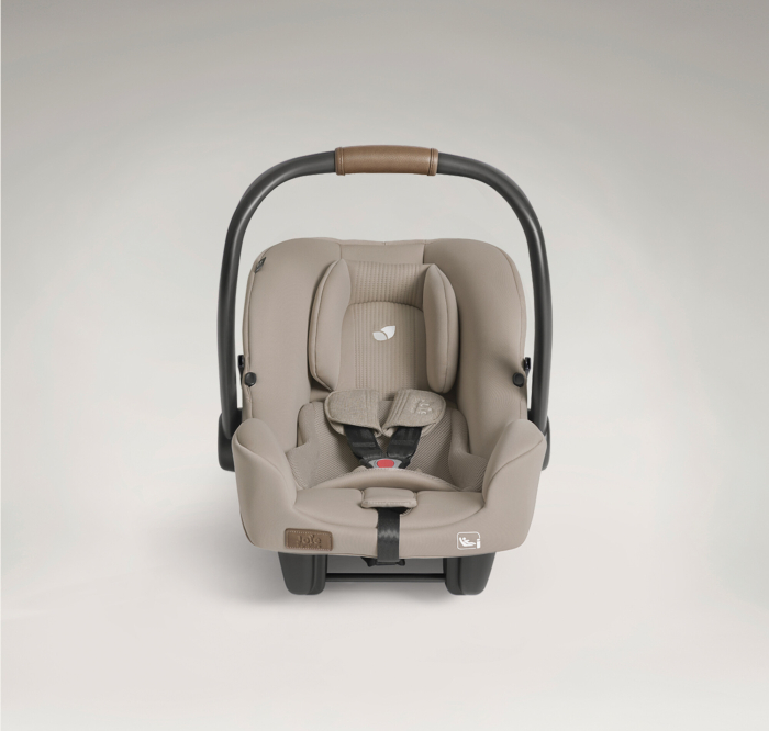 Joie - Scoica auto i-Starter cu tetiera reglabila, 40-75 cm, Sandstone, certificata R129 [8]