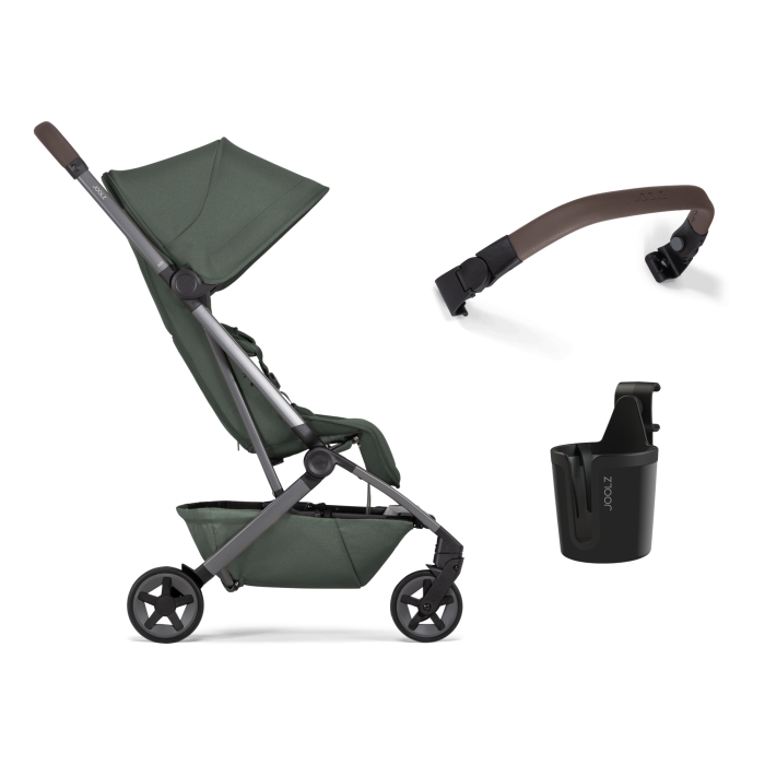 Joolz Aer2 – cărucior sport ultra compact, ușor, pliabil cu o mână, ideal pentru călătorii și avion forest [1]