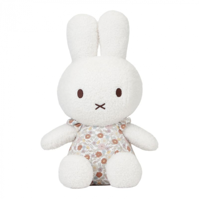 Jucărie de pluș Miffy Vintage cu rochita inflorata, 35 cm [1]